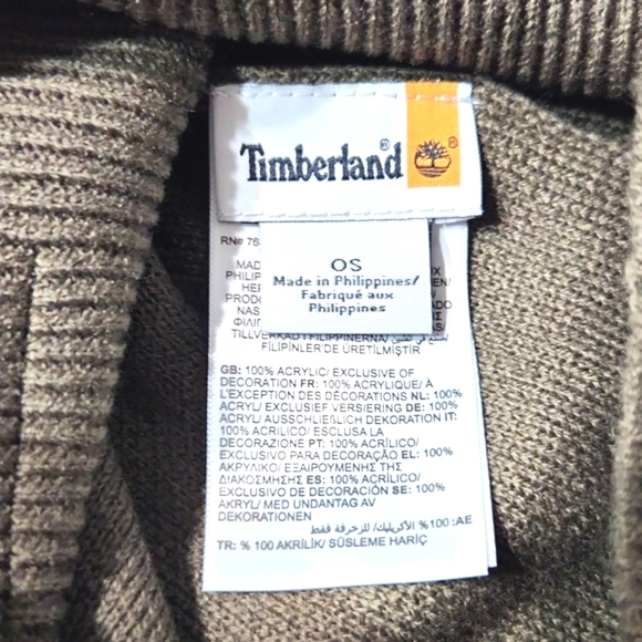 Timberland Beanie Winter Hat One Size Unisex - Picture 4 of 6